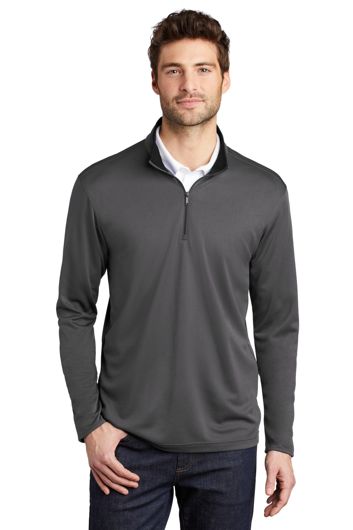 Port Authority Silk Touch Performance 1/4-Zip K584 in 