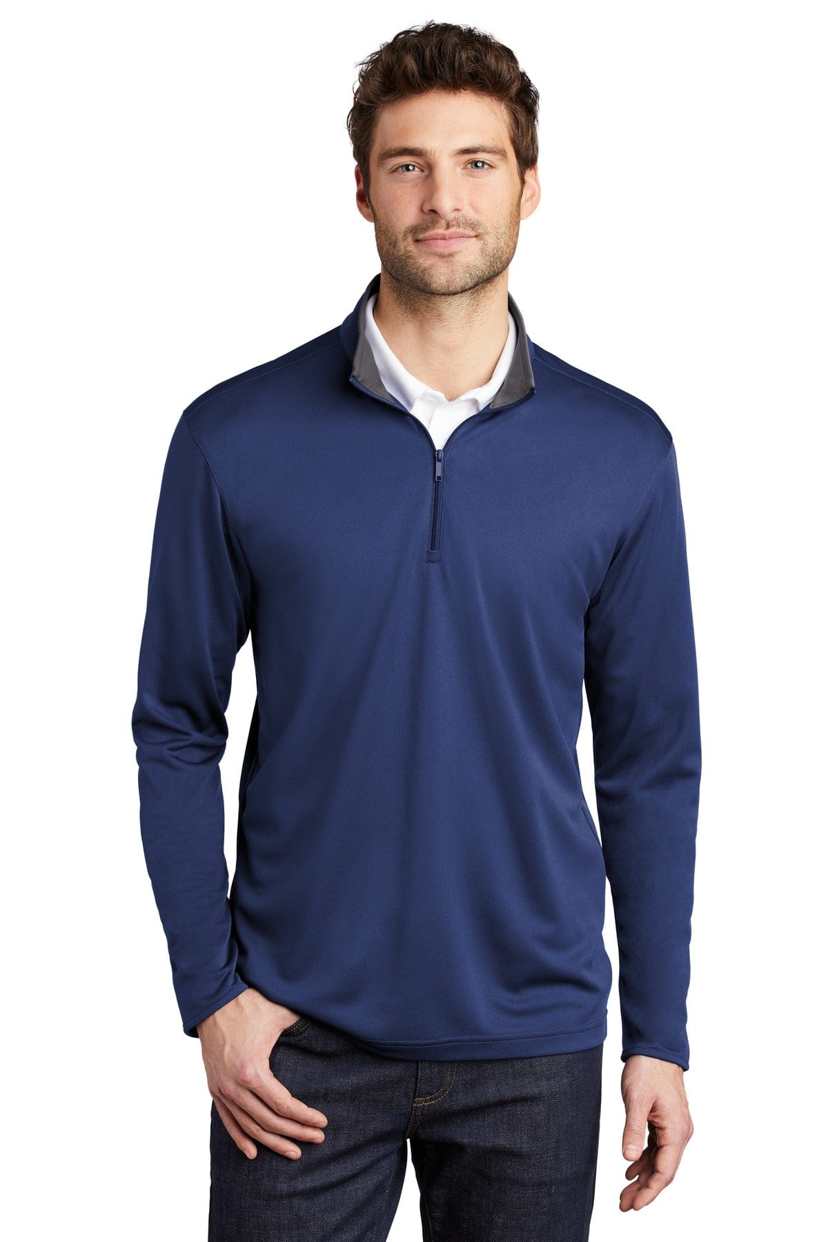 Port Authority Silk Touch Performance 1/4-Zip K584 in 