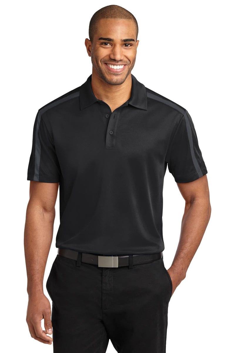 Port Authority Silk Touch Performance Colorblock Stripe Polo. K547 in 