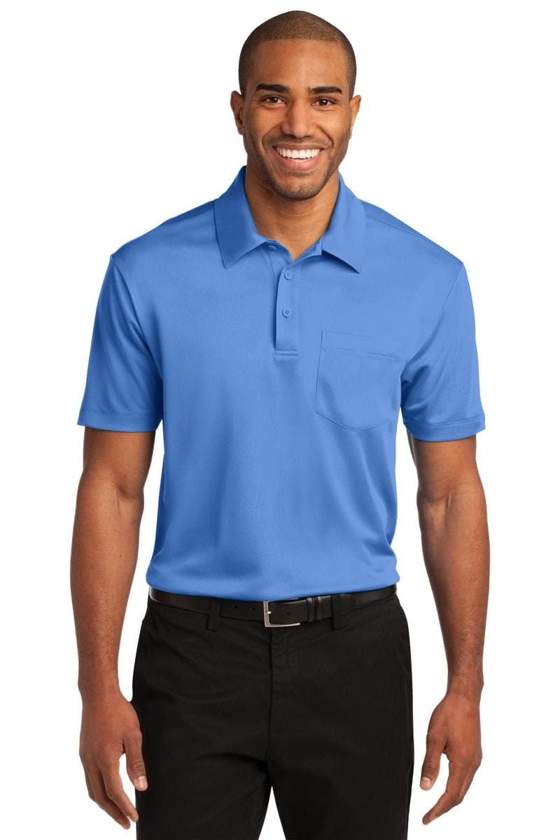 Port Authority Silk Touch Performance Pocket Polo. K540P in 