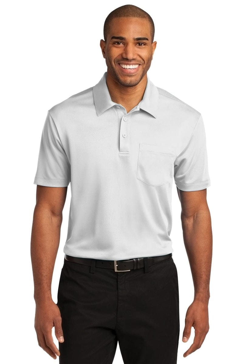 Port Authority Silk Touch Performance Pocket Polo. K540P in 