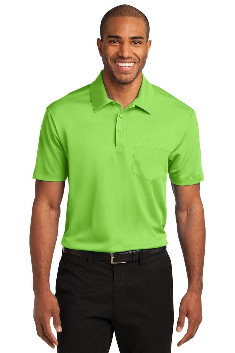 Port Authority Silk Touch Performance Pocket Polo. K540P in 