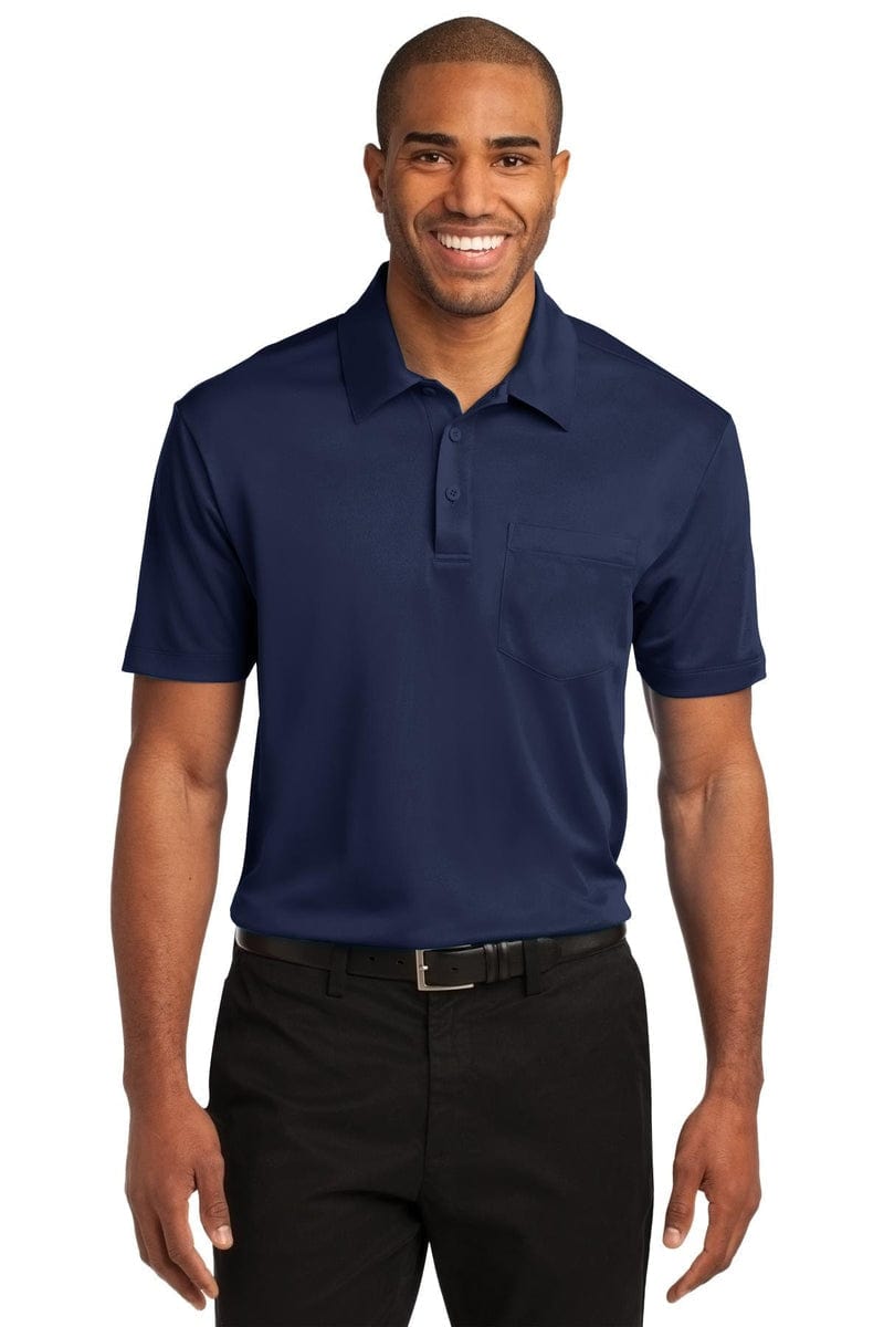 Port Authority Silk Touch Performance Pocket Polo. K540P in 