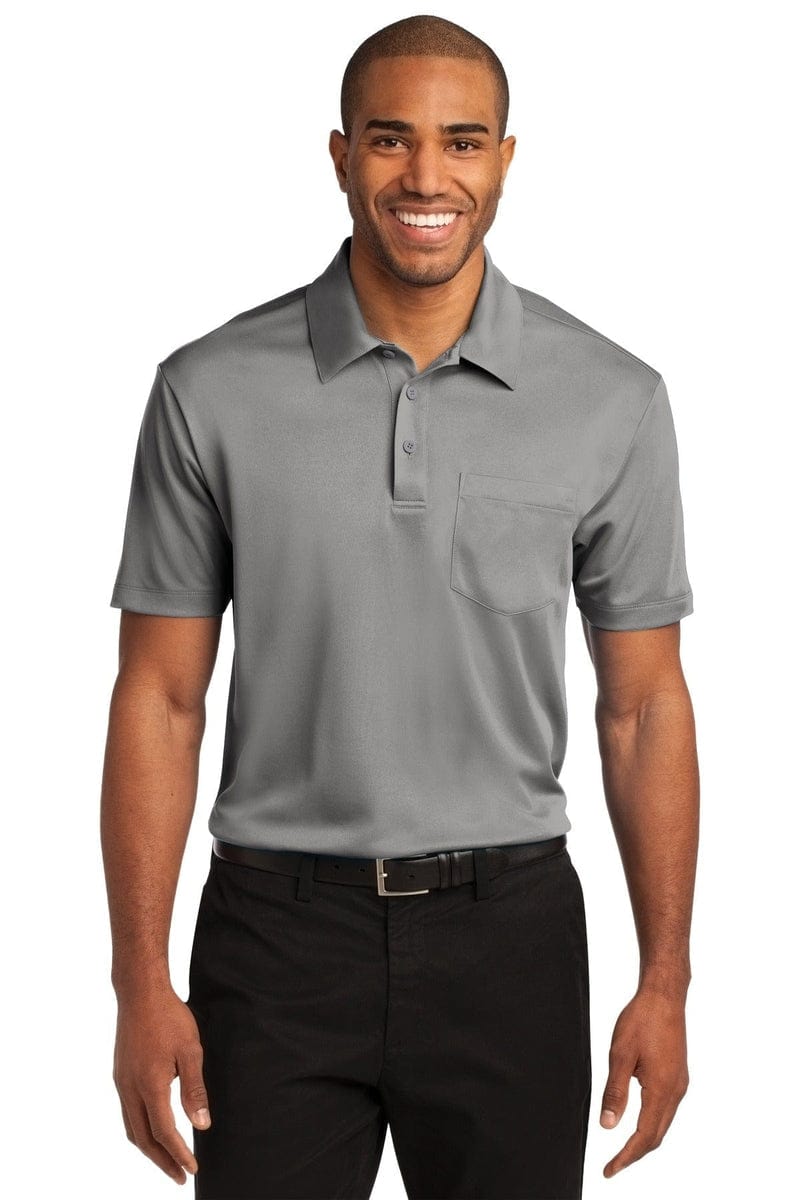 Port Authority Silk Touch Performance Pocket Polo. K540P in 