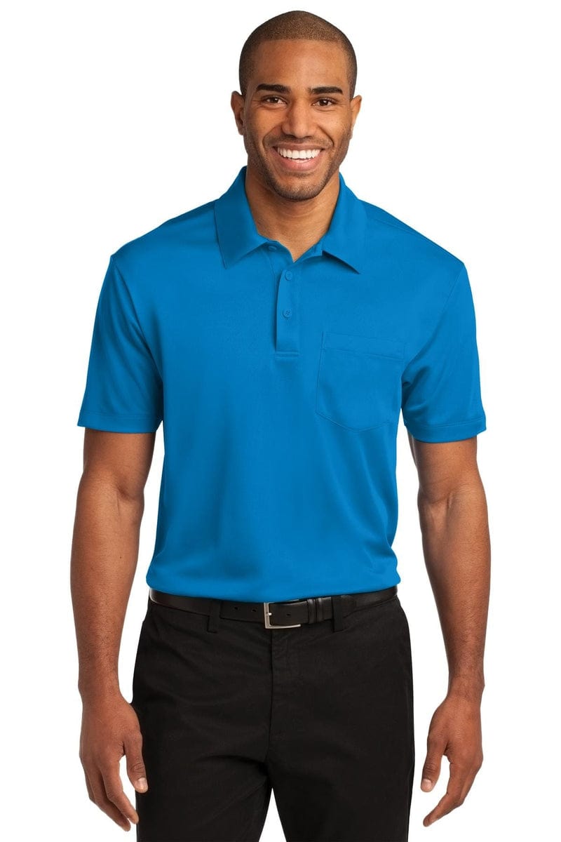 Port Authority Silk Touch Performance Pocket Polo. K540P in 