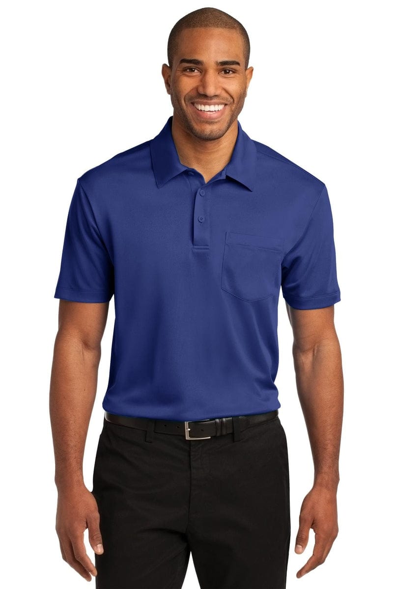 Port Authority Silk Touch Performance Pocket Polo. K540P in 
