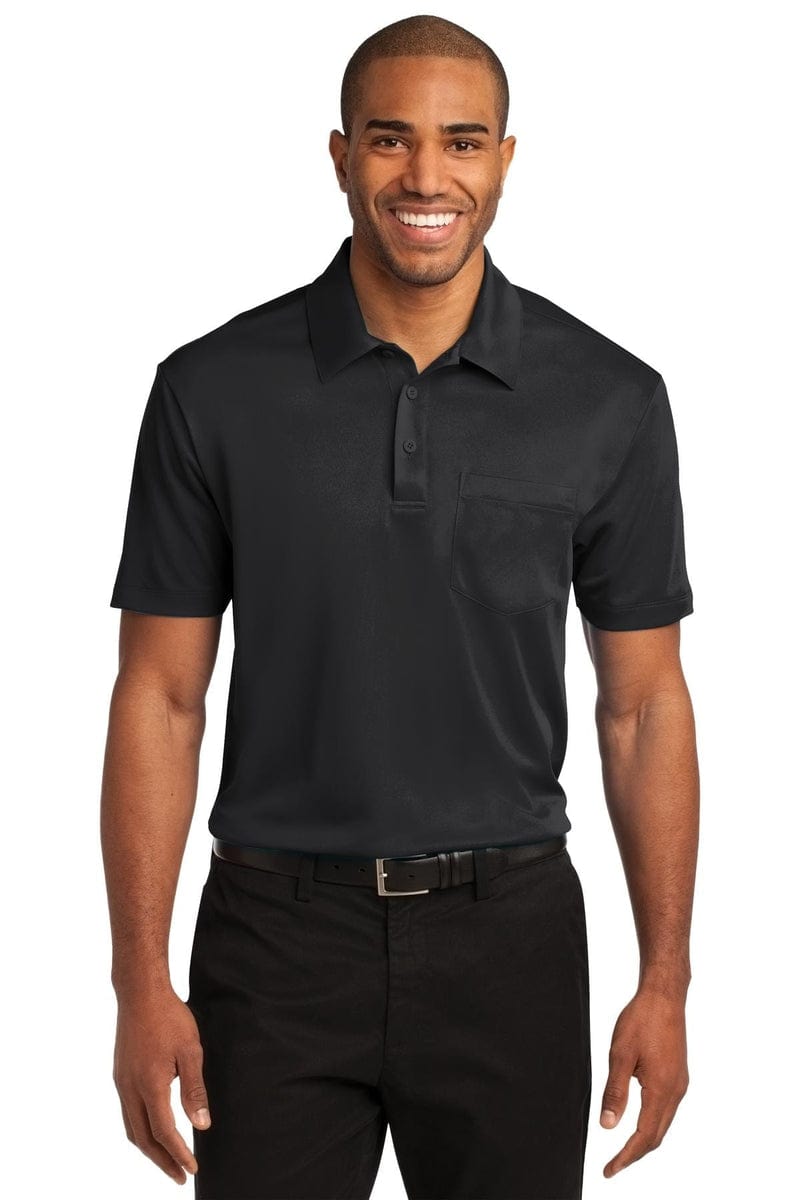 Port Authority Silk Touch Performance Pocket Polo. K540P in 
