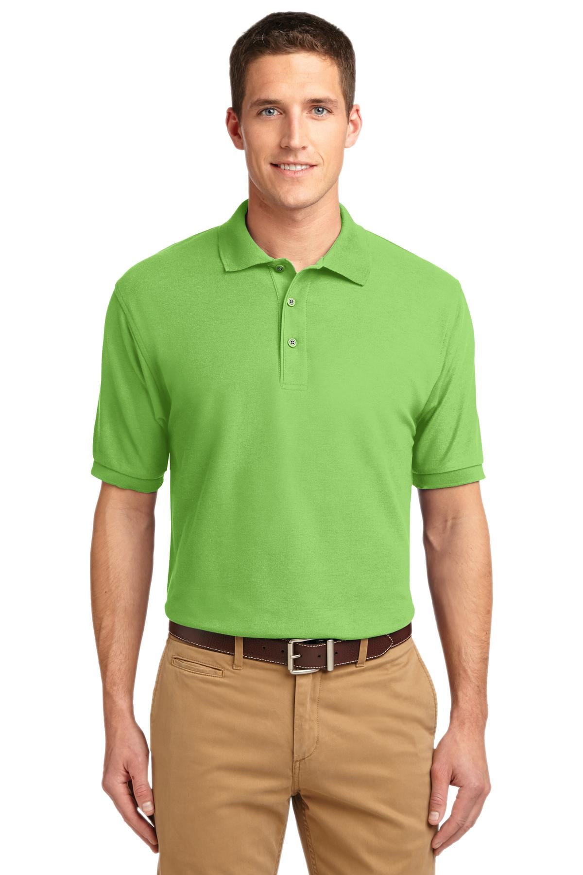 Port Authority Polos/Knits XS / Lime Port Authority Silk Touch Polo. K500