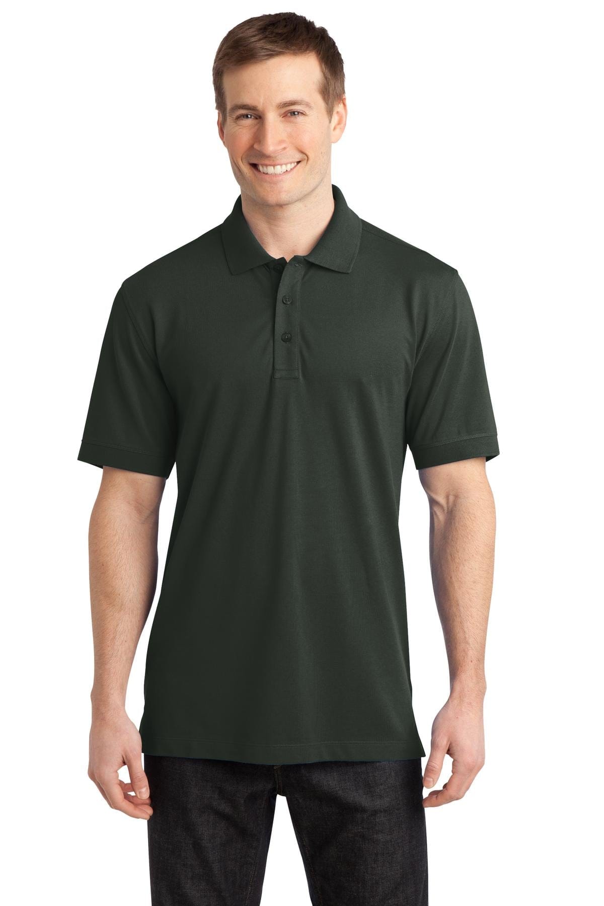 Port Authority Polos/Knits Port Authority Stretch Pique Polo. K555