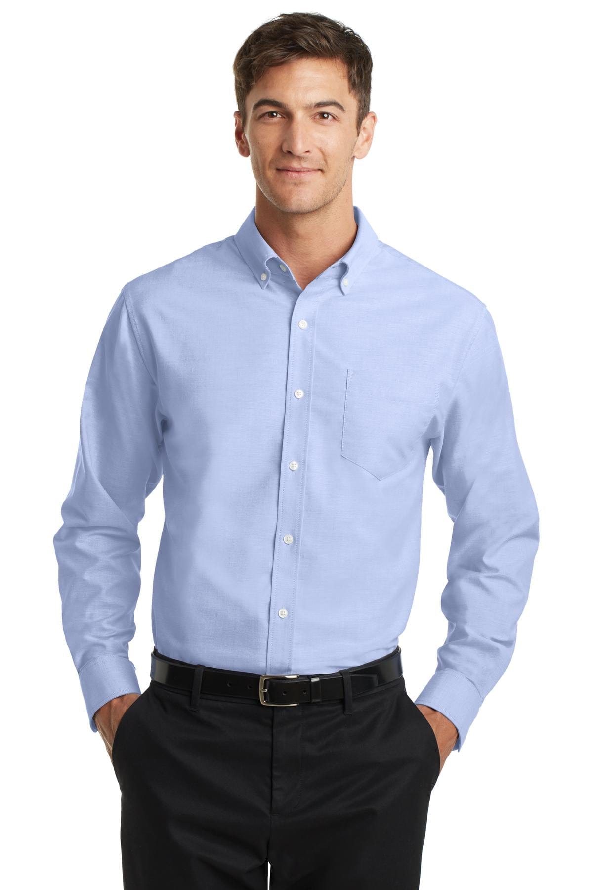 Port Authority SuperPro Oxford Shirt. S658 in 