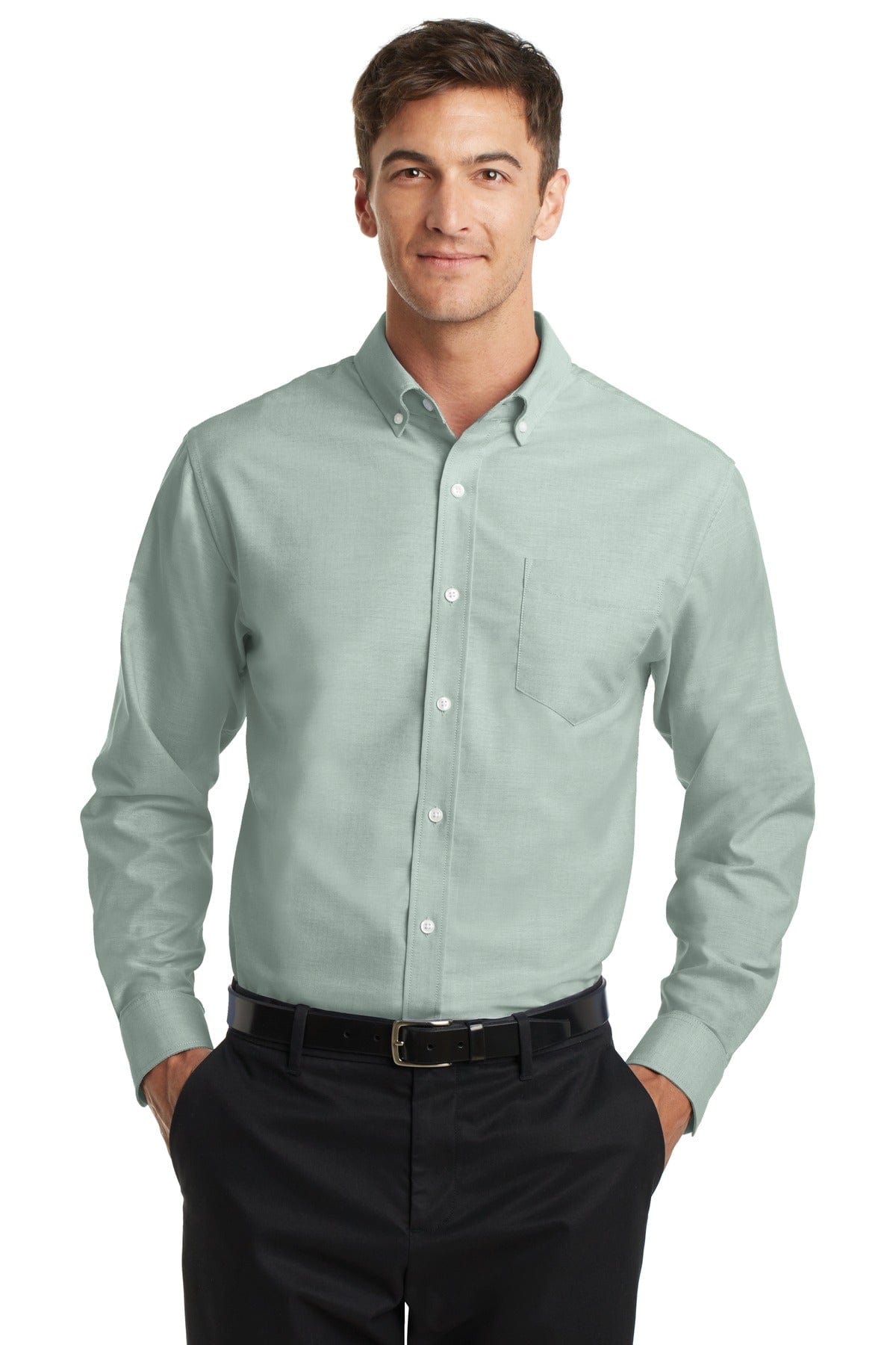 Port Authority SuperPro Oxford Shirt. S658 in 
