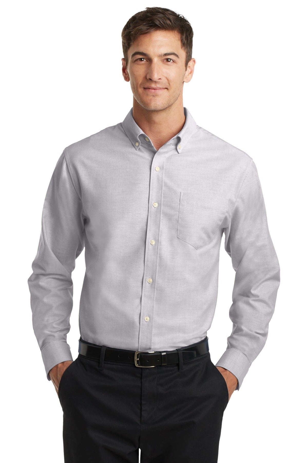 Port Authority SuperPro Oxford Shirt. S658 in 