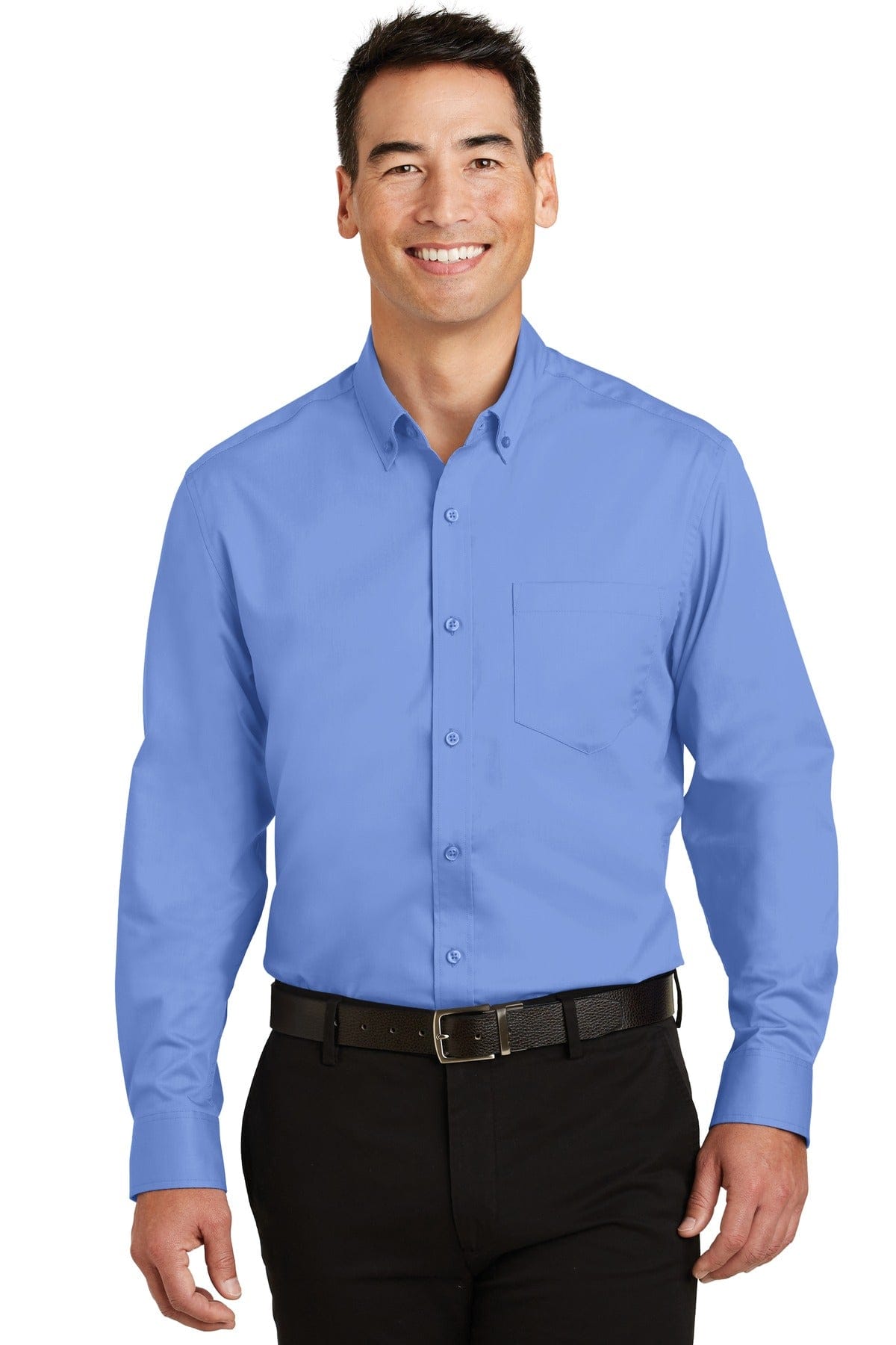 Port Authority Woven Shirts XS / Ultramarine Blue Port Authority SuperPro Twill Shirt. S663