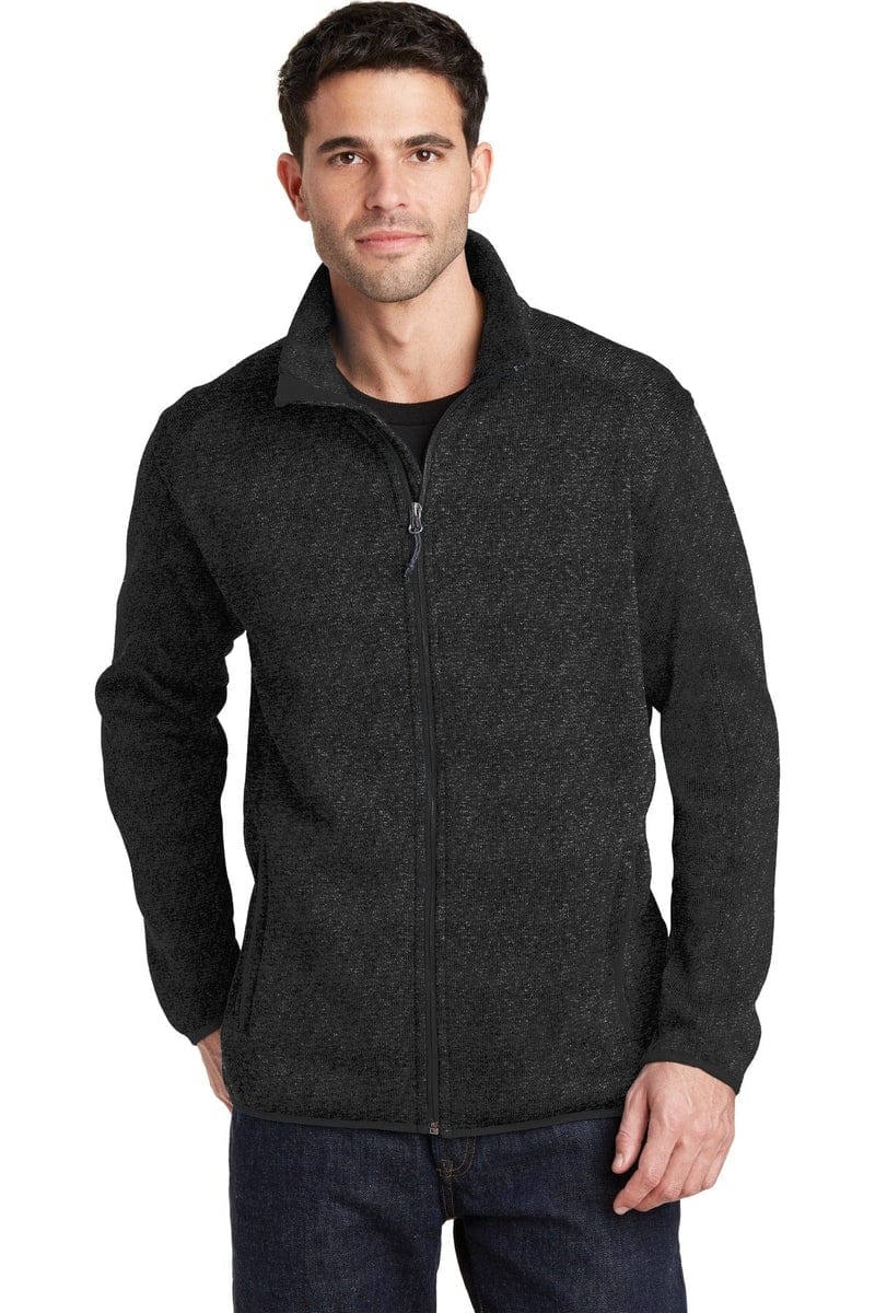 Port Authority Sweater Fleece Jacket. F232 in 