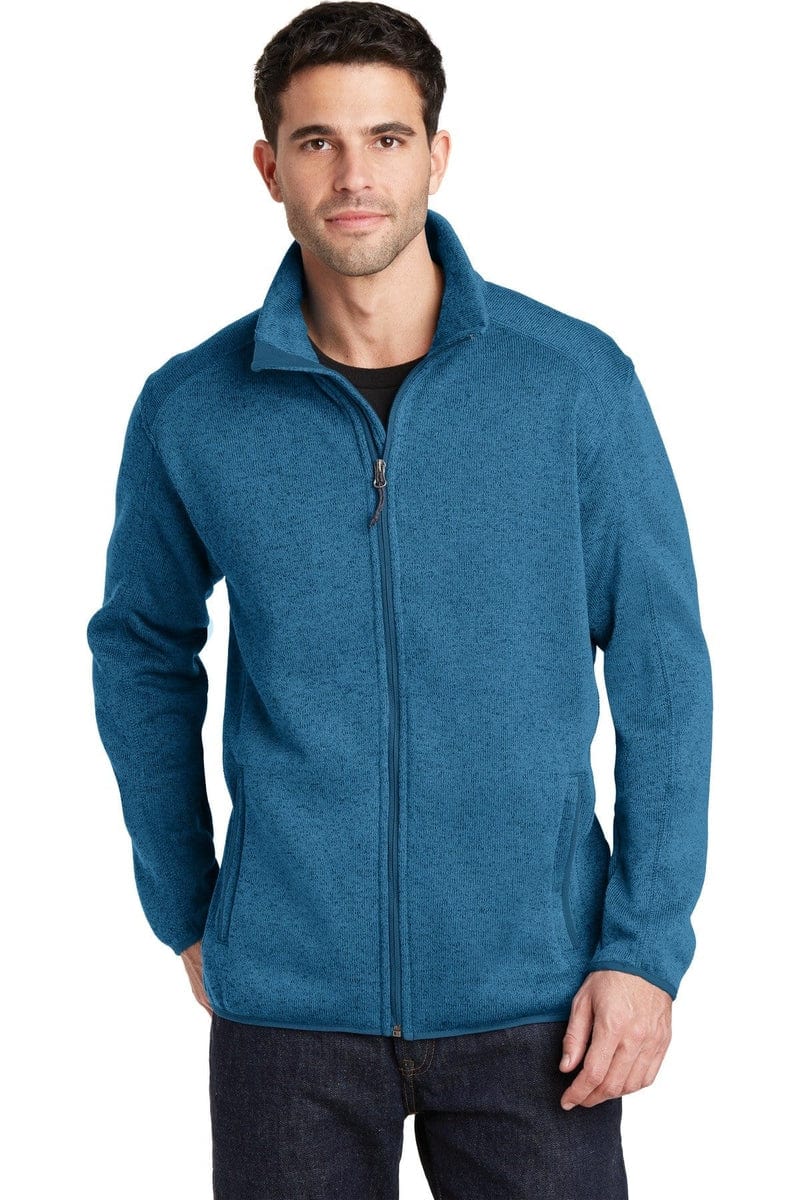 Port Authority Sweater Fleece Jacket. F232 in 