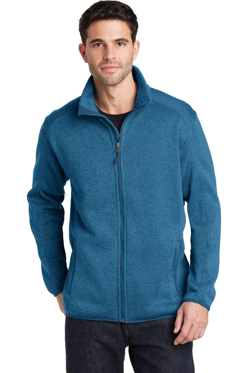 Port Authority Sweater Fleece Jacket. F232 in 