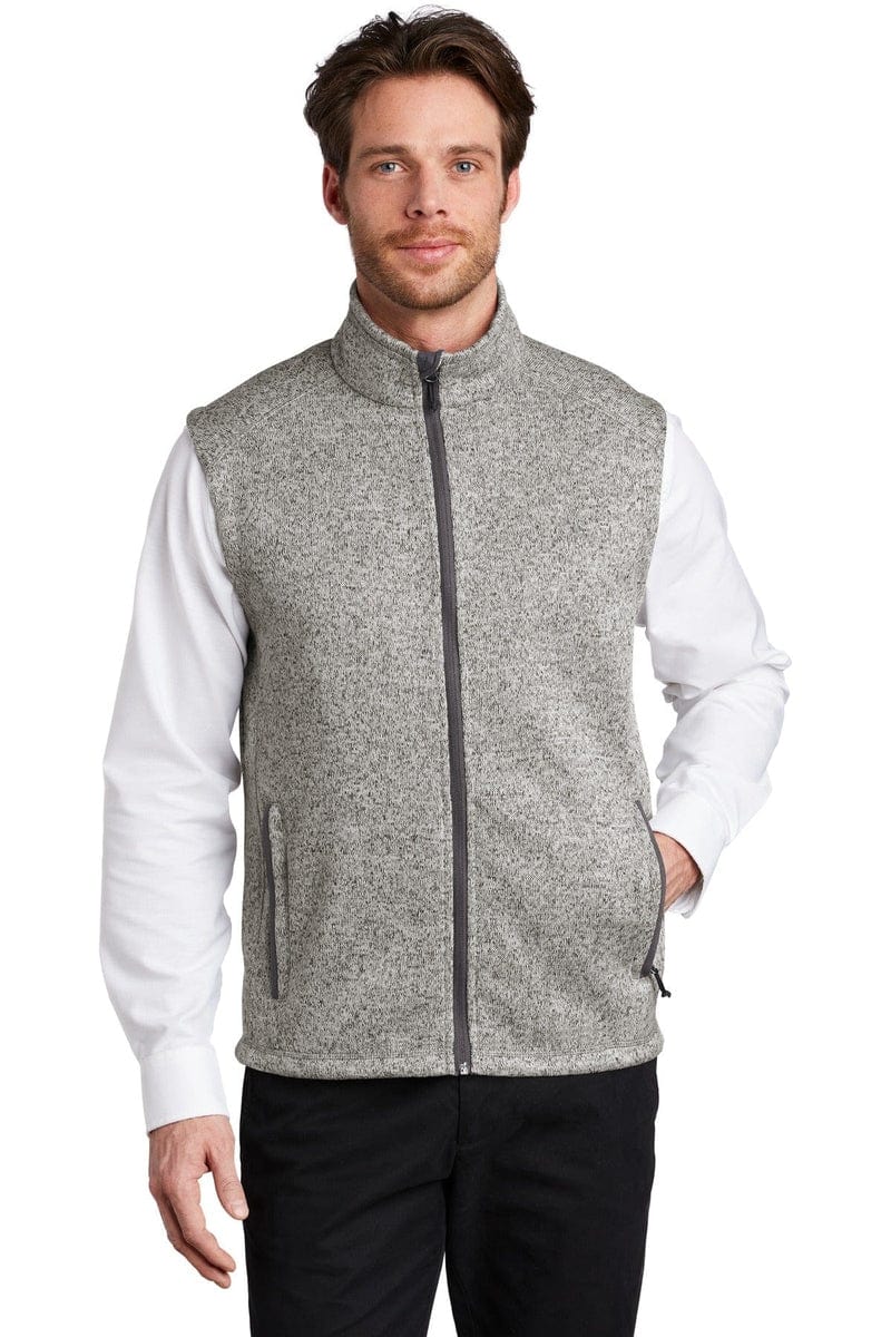 Port Authority Sweater Fleece Vest F236 in 
