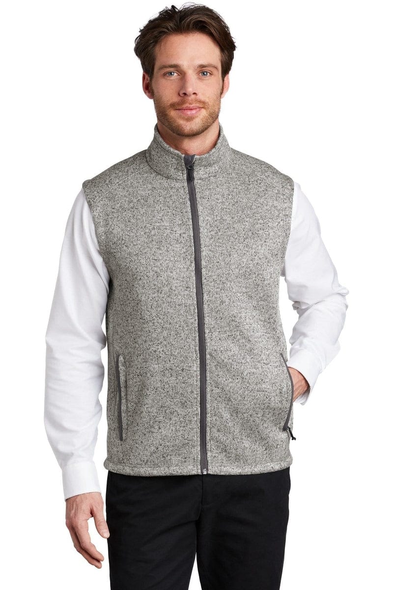 Port Authority Sweater Fleece Vest F236 in 