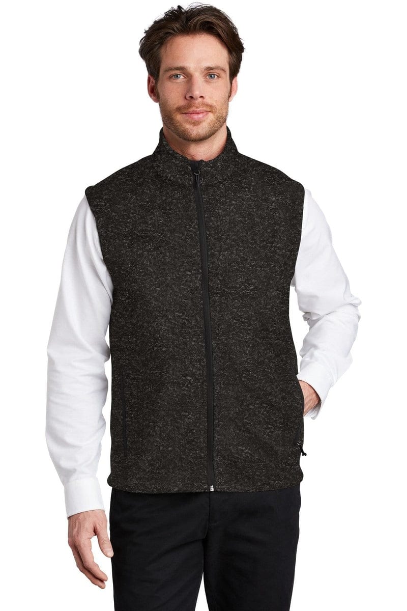 Port Authority Sweater Fleece Vest F236 in 