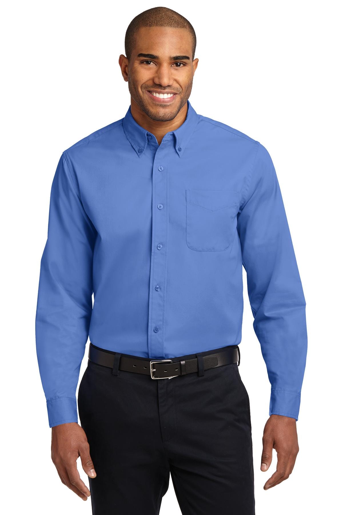 Port Authority Tall Long Sleeve Easy Care Shirt. TLS608, Basic Colors in 