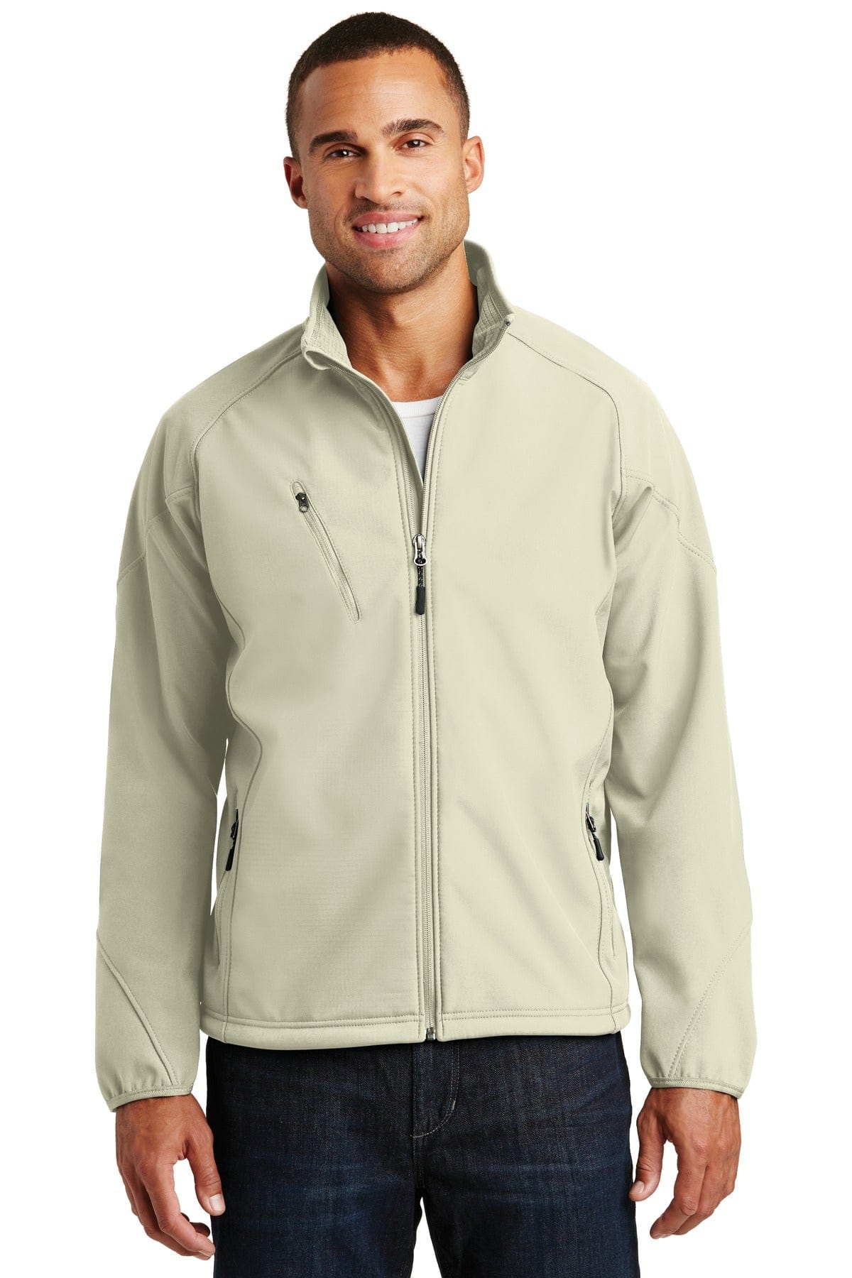 Port Authority Textured Soft Shell Jacket. J705 in 