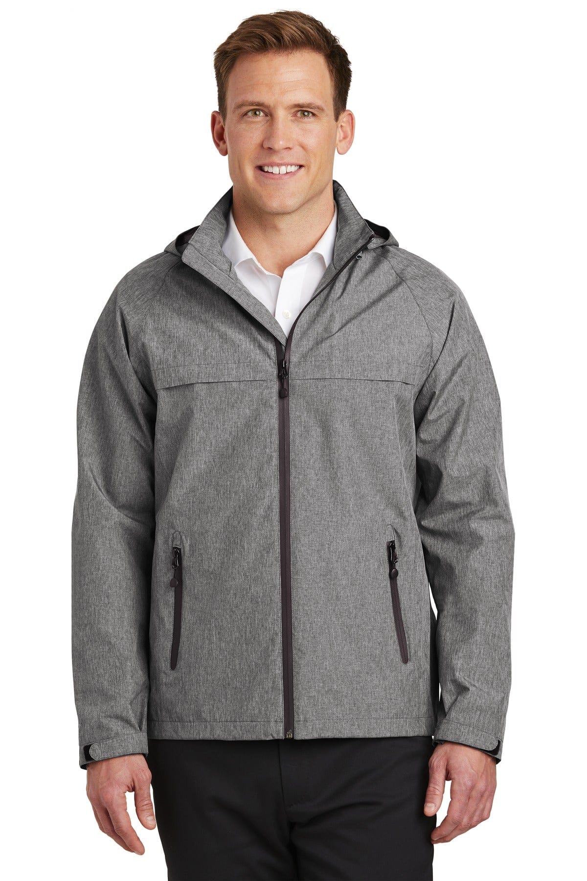 Port Authority Outerwear XS / Dark Grey Heather Port Authority Torrent Waterproof Jacket. J333