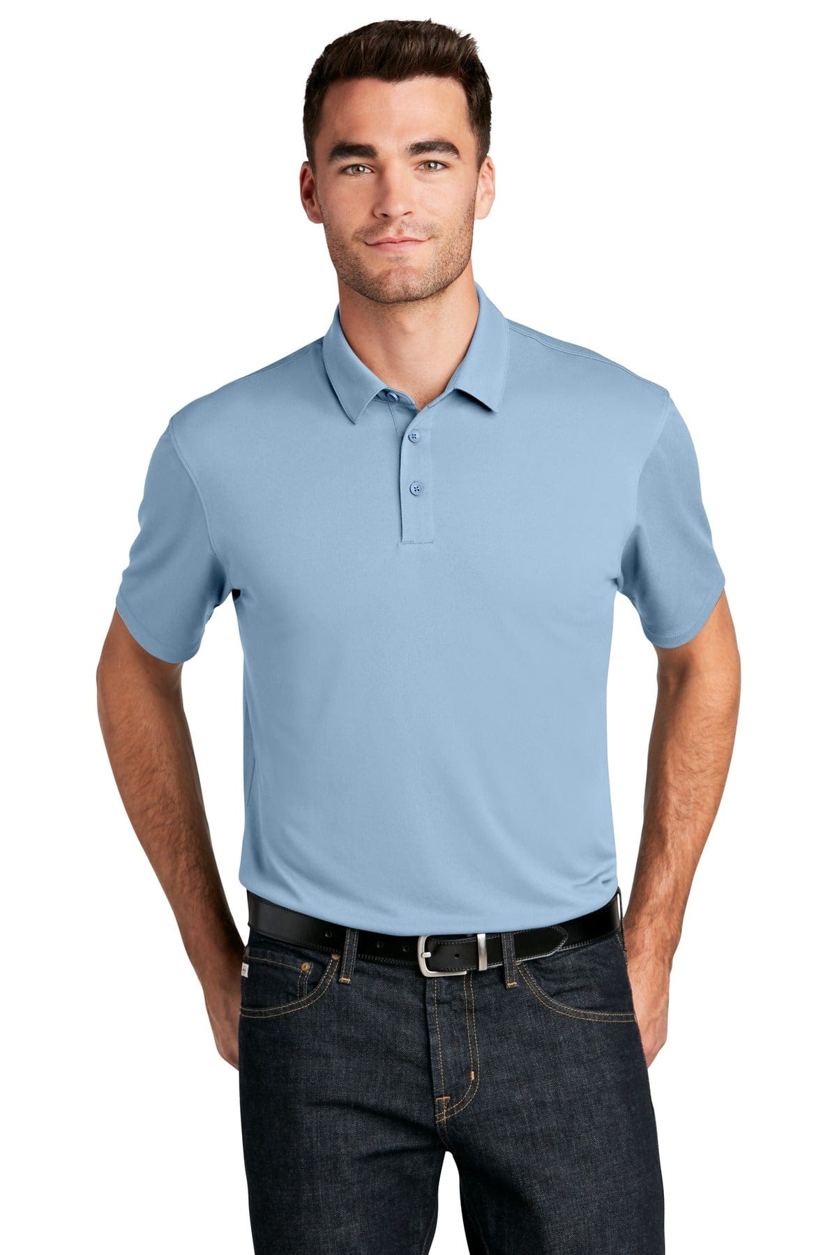 Port Authority Polos/Knits XS / Cloud Blue Port Authority UV Choice Pique Polo K750