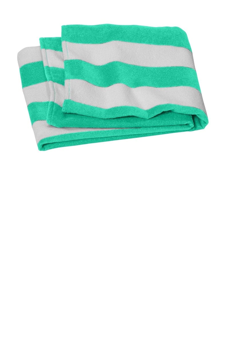 Port Authority Value Cabana Stripe Beach Towel PT45 in 