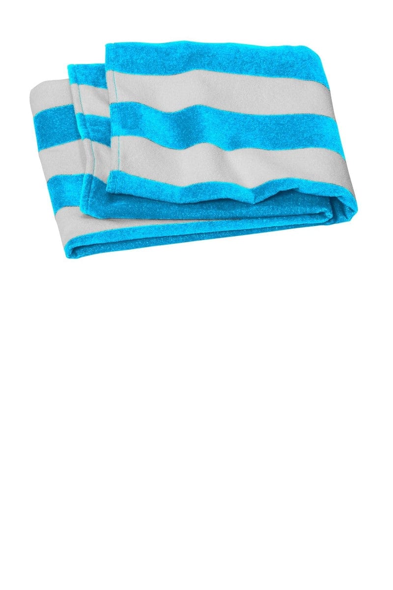 Port Authority Value Cabana Stripe Beach Towel PT45 in 