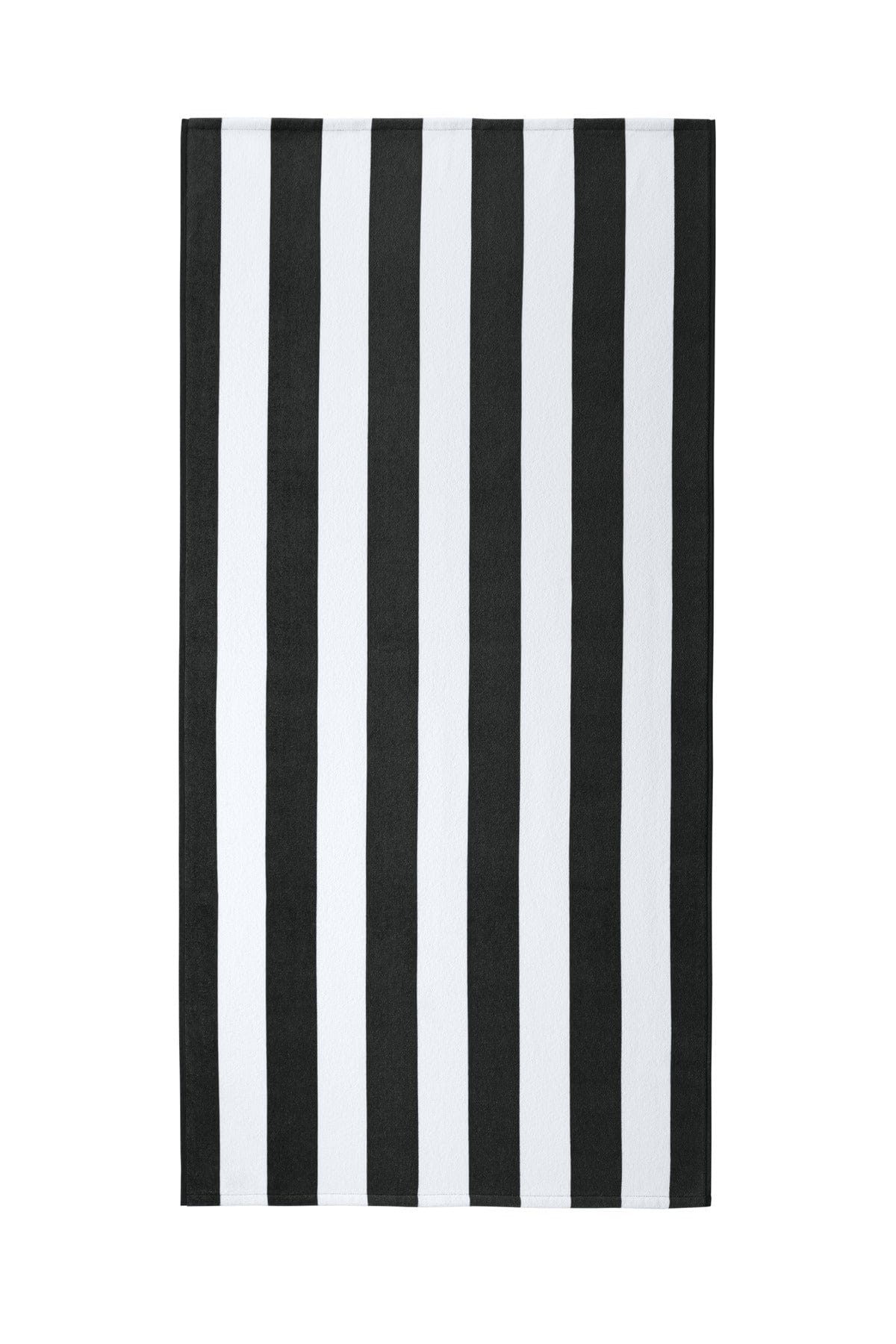 Port Authority Accessories OSFA / Black Port Authority Value Cabana Stripe Beach Towel PT45