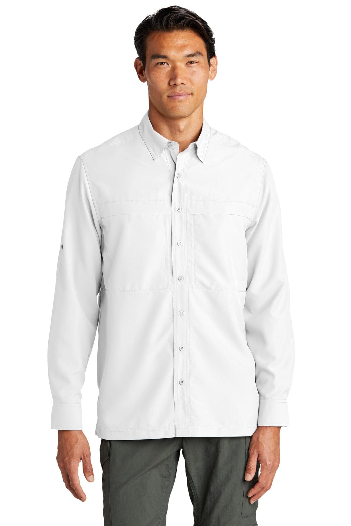 Port Authority W960 Long Sleeve UV Daybreak Shirt in 