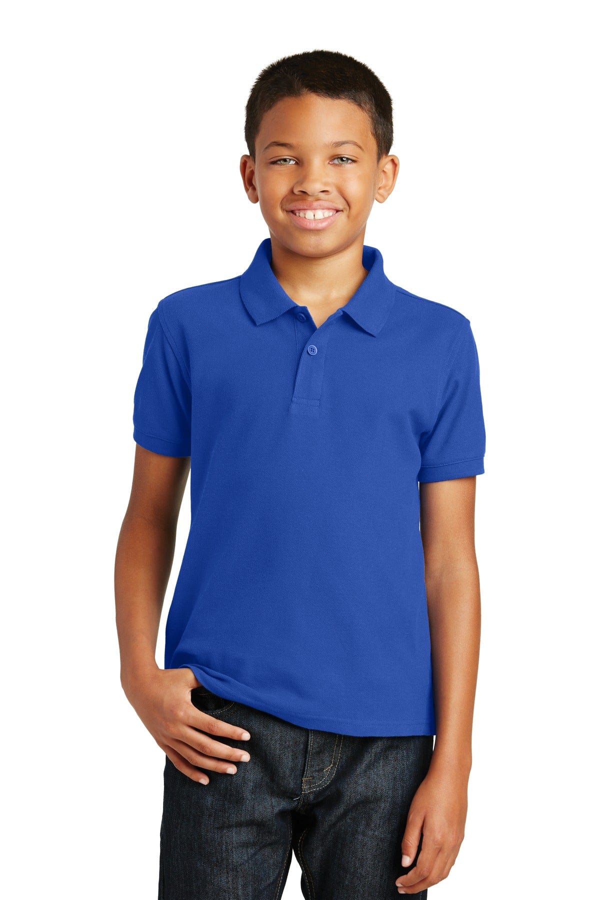 Port Authority Y100 - Youth Core Classic Pique Polo in 