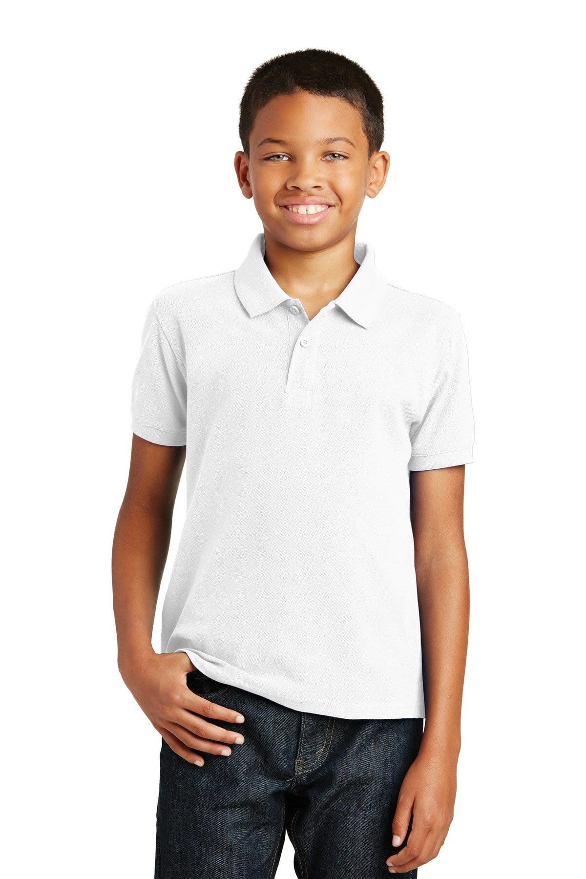 Port Authority Y100 - Youth Core Classic Pique Polo in 