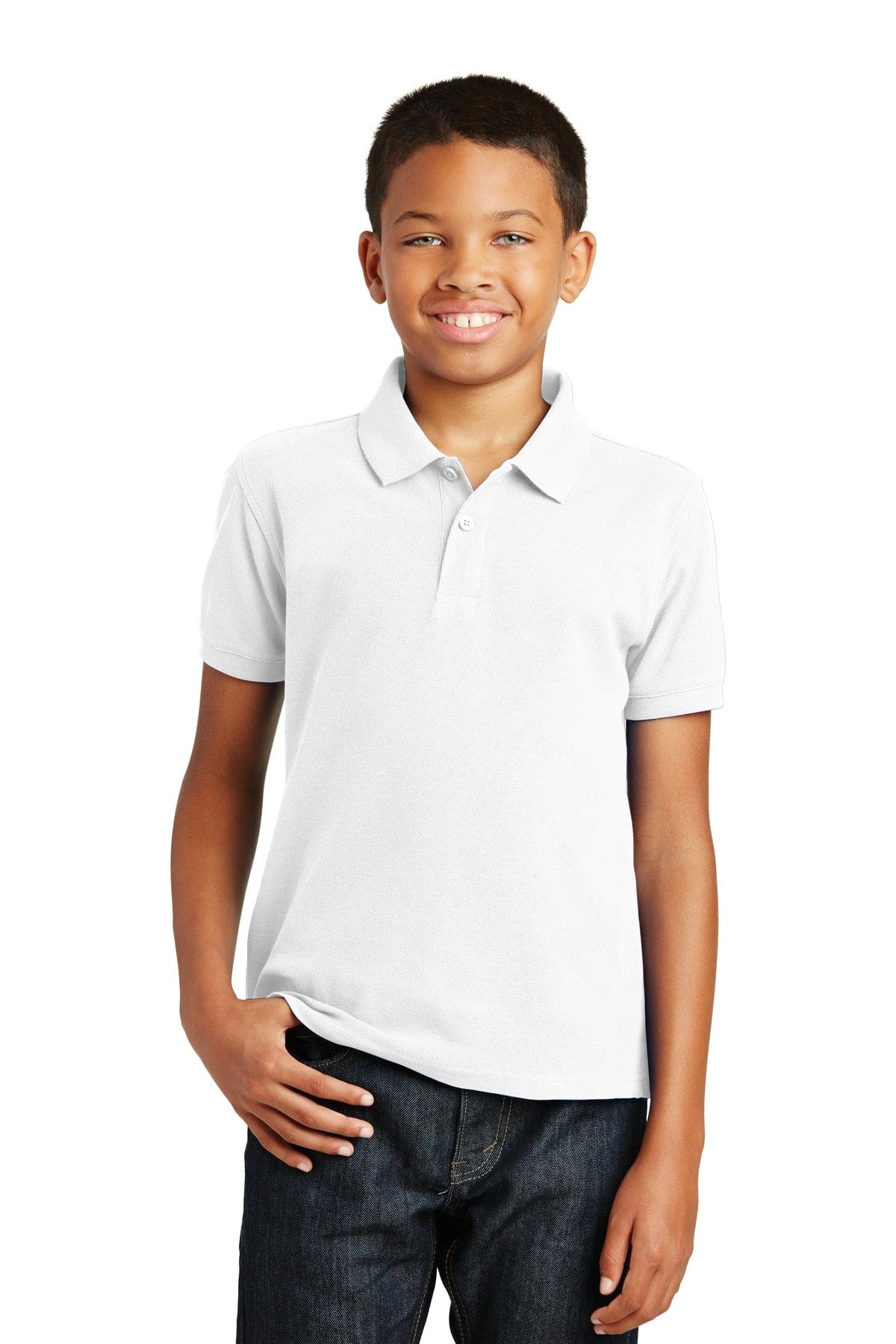 Port Authority Y100 - Youth Core Classic Pique Polo in 