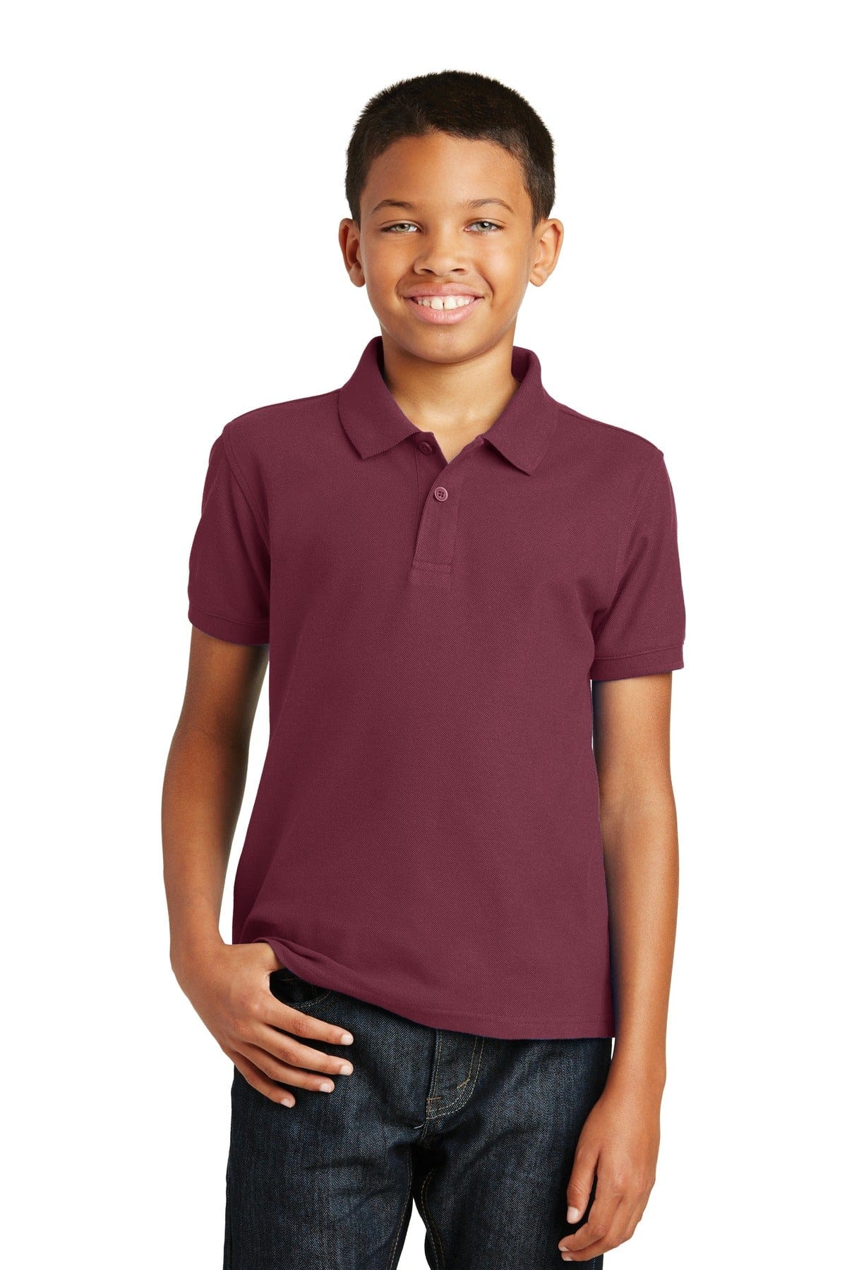 Port Authority Youth Port Authority Y100 - Youth Core Classic Pique Polo