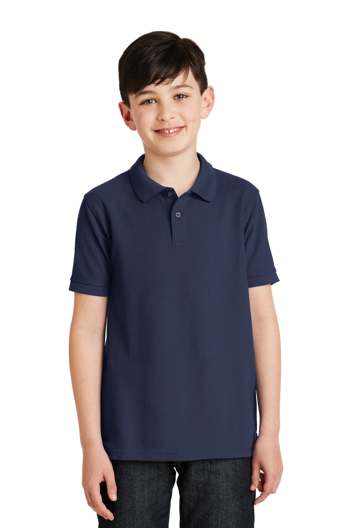 Port Authority Polos/Knits Port Authority Youth Silk Touch Polo. Y500