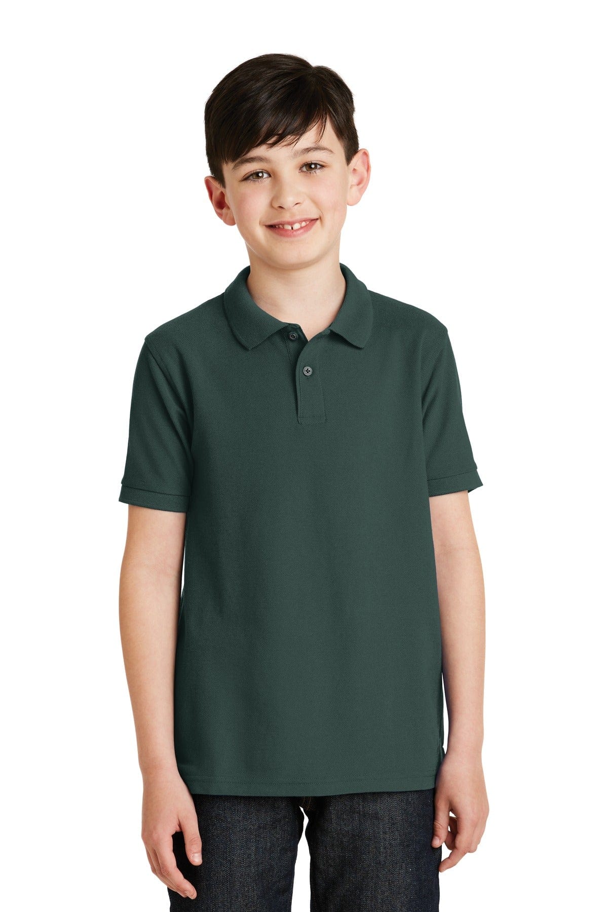 Port Authority Polos/Knits Port Authority Youth Silk Touch Polo. Y500