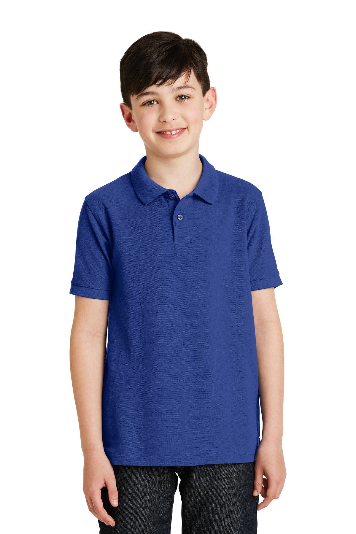 Port Authority Polos/Knits Port Authority Youth Silk Touch Polo. Y500