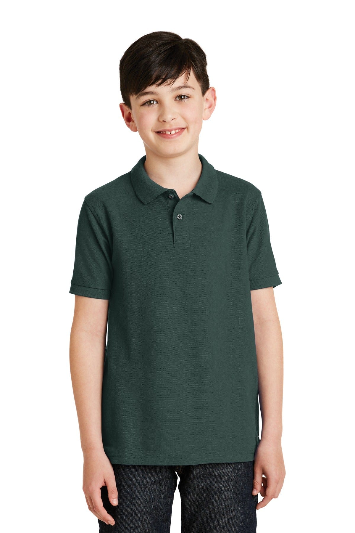 Port Authority Youth Silk Touch Polo. Y500 in 