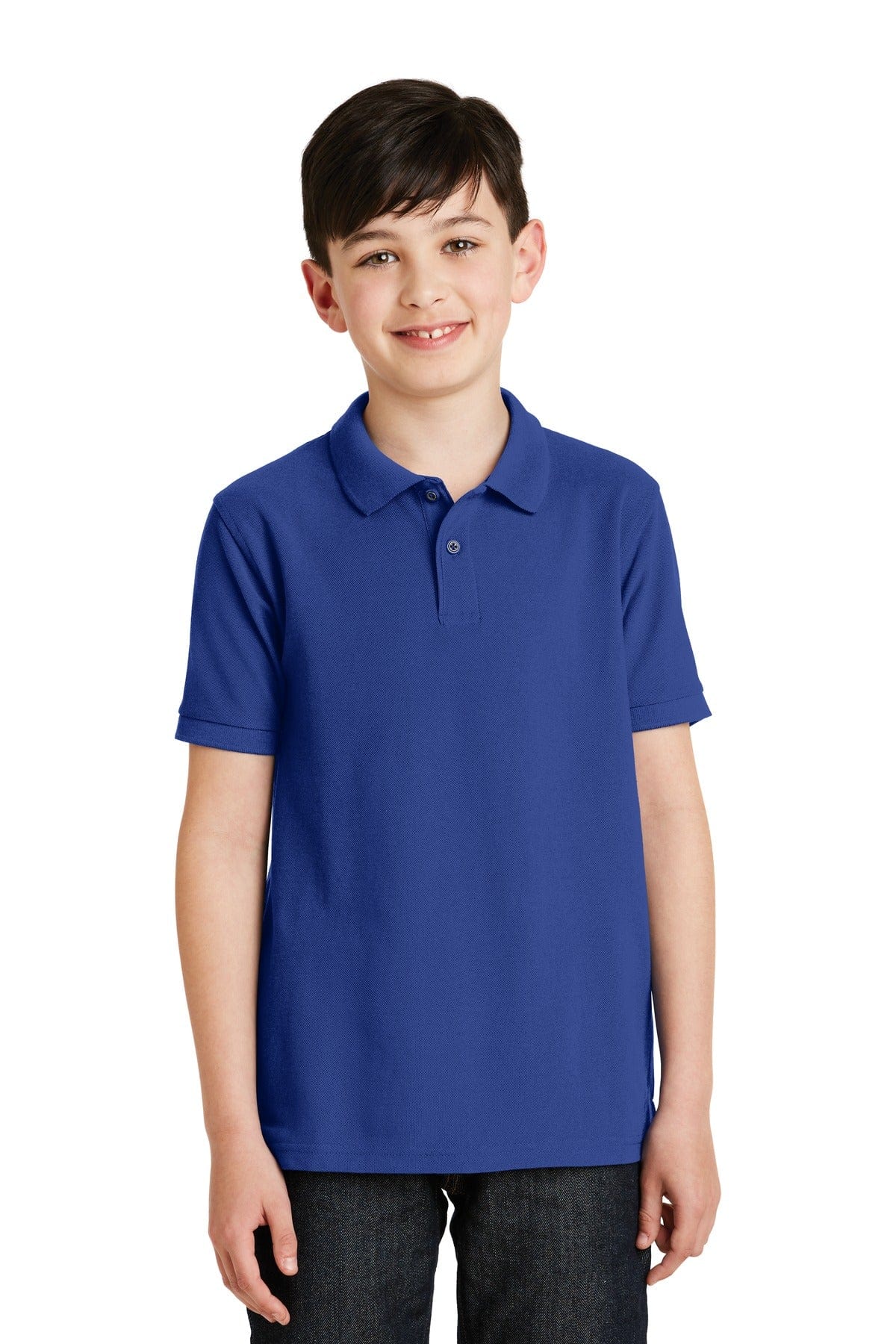 Port Authority Youth Silk Touch Polo. Y500 in 