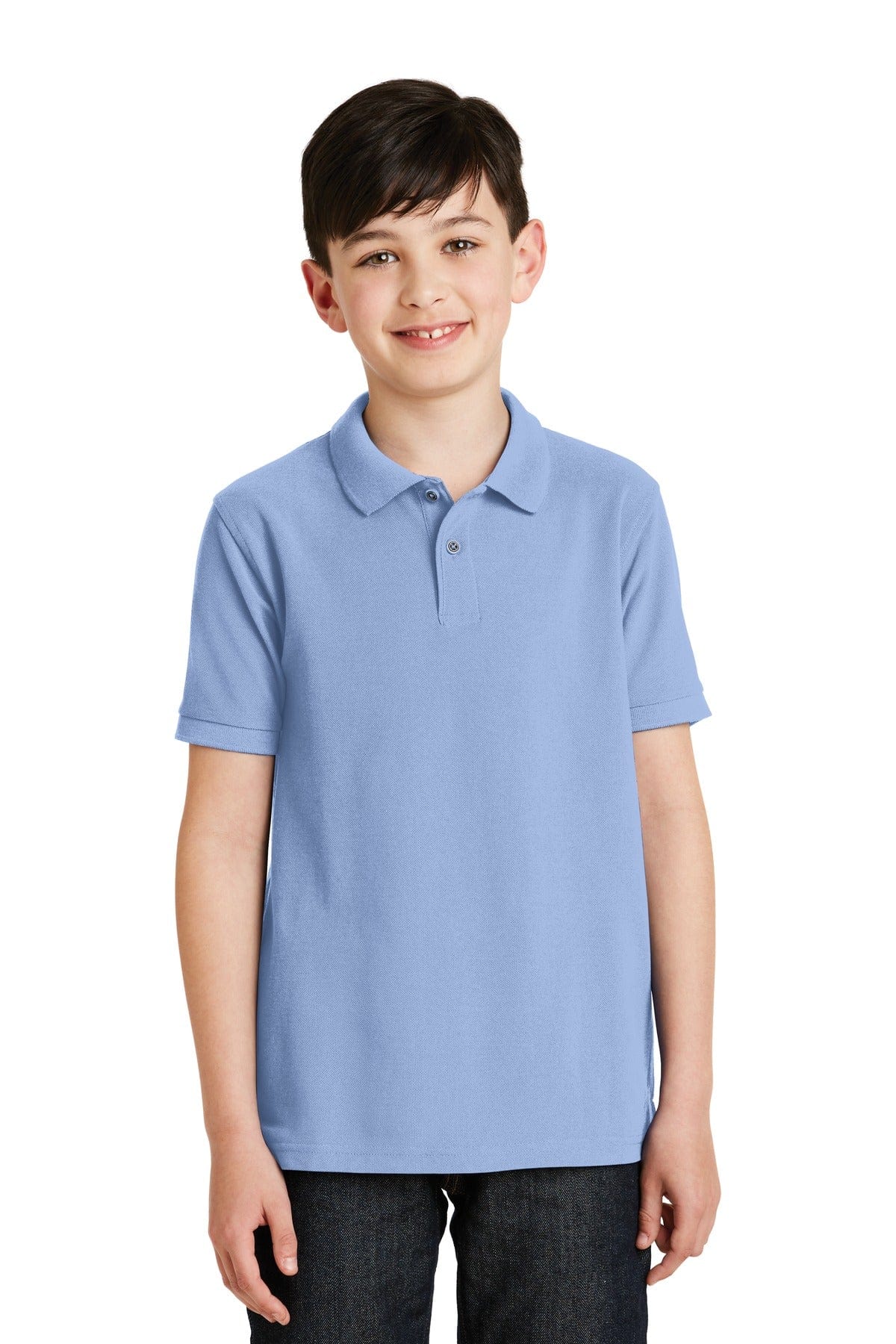 Port Authority Youth Silk Touch Polo. Y500 in 
