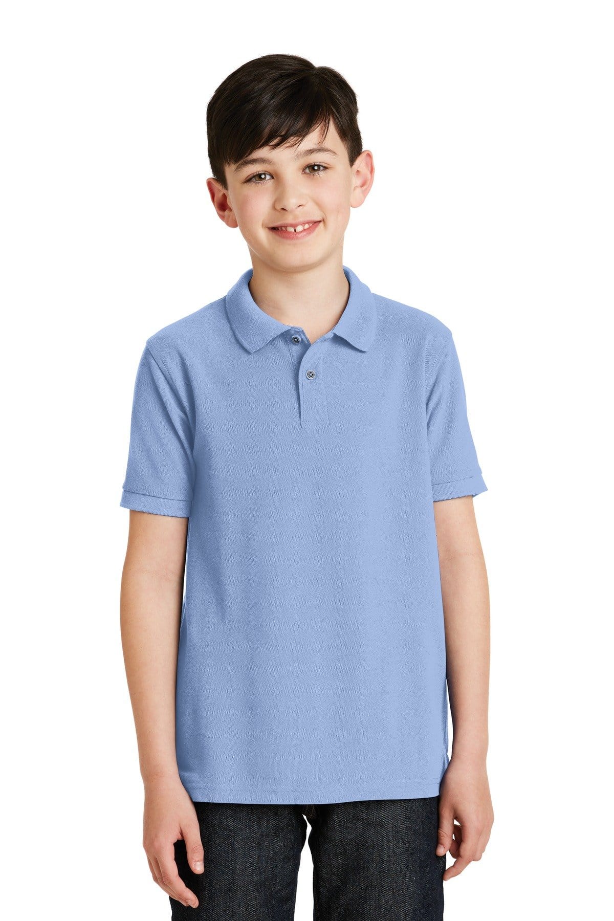 Port Authority Youth Silk Touch Polo. Y500 in 