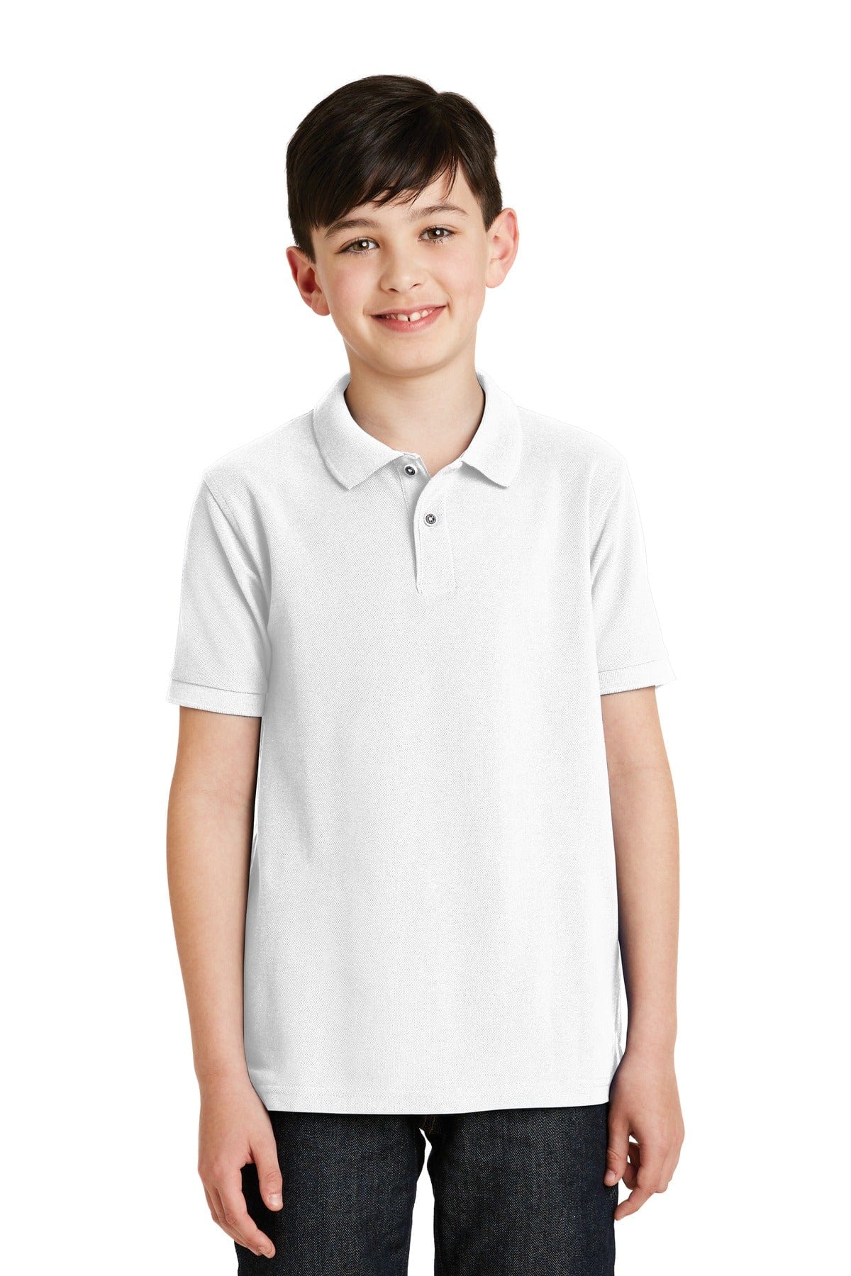 Port Authority Youth Silk Touch Polo. Y500 in 