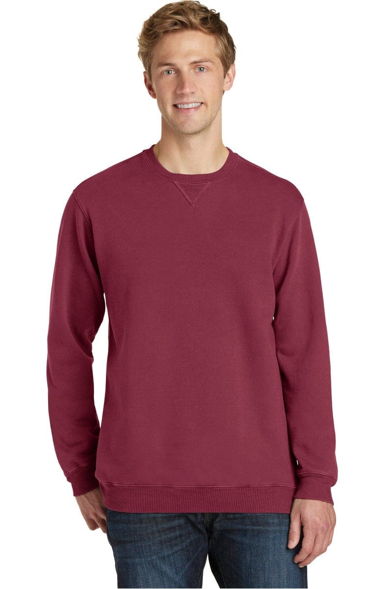 Port & Company Beach Wash Garment-Dyed Sweatshirt PC098 in 