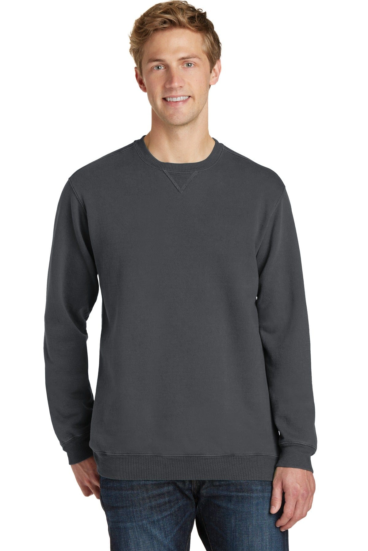 Port & Company Beach Wash Garment-Dyed Sweatshirt PC098 in 