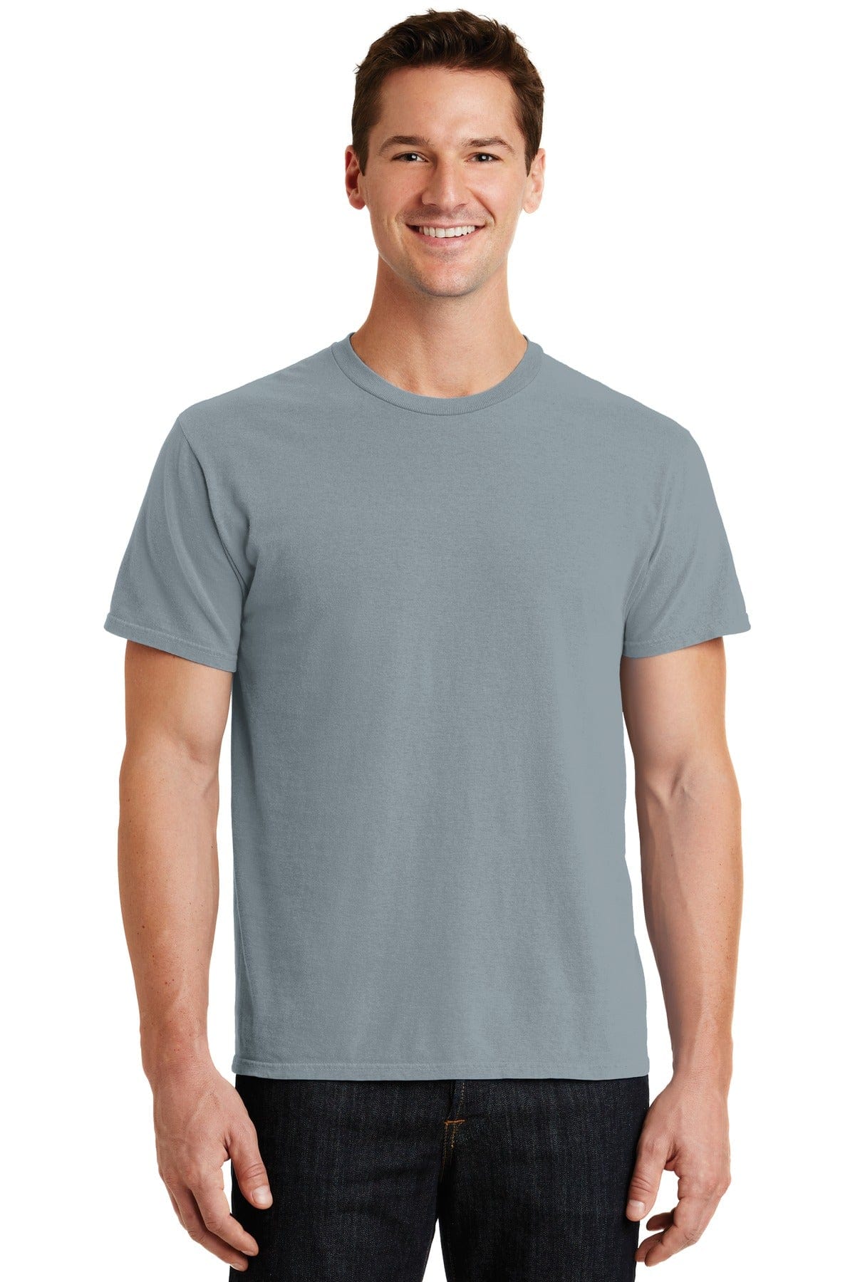 Port & Company Beach Wash Garment-Dyed Tee. PC099, Basic Colors in 