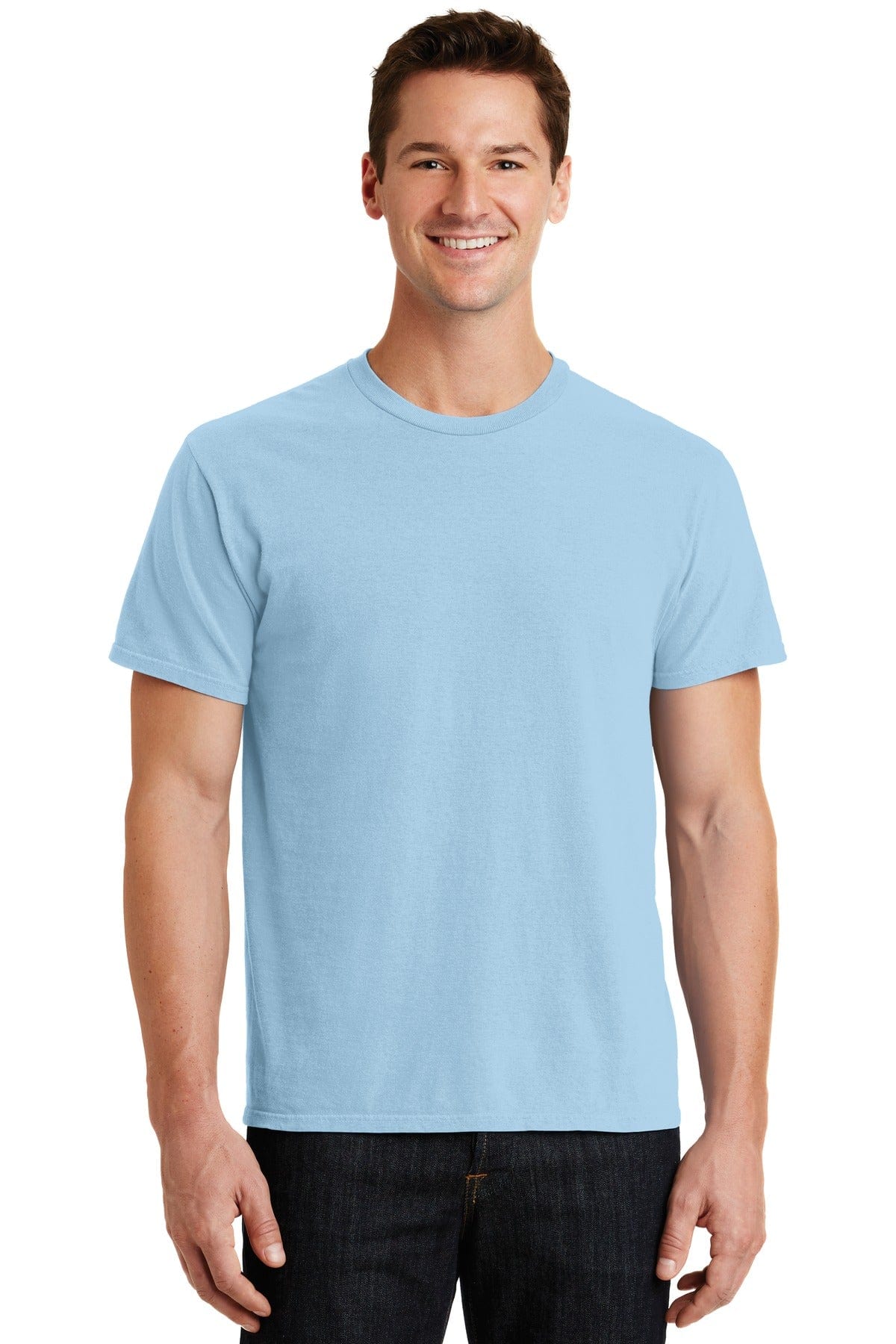 Port & Company Beach Wash Garment-Dyed Tee. PC099, Basic Colors in 