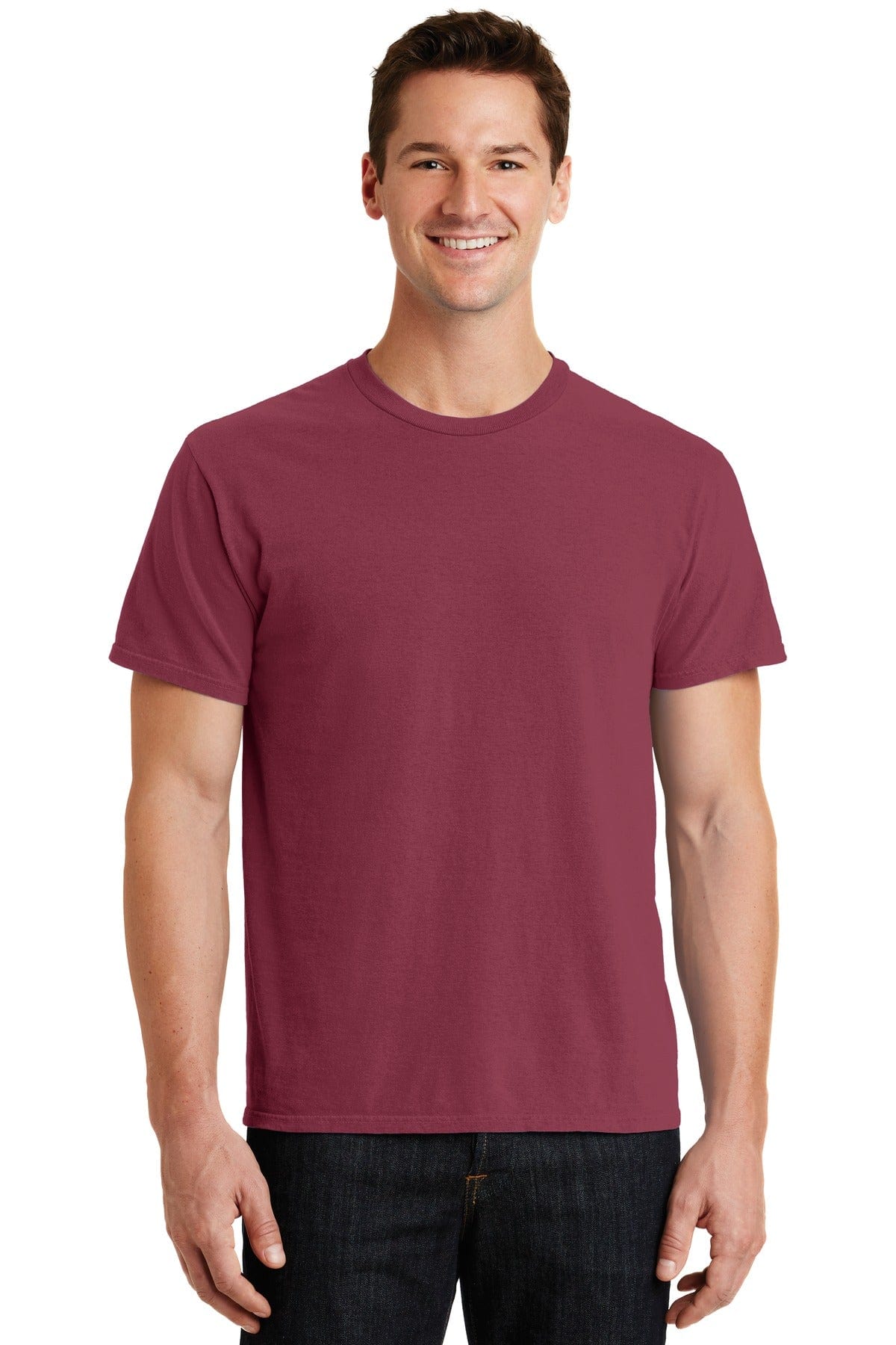 Port & Company Beach Wash Garment-Dyed Tee. PC099, Basic Colors in 