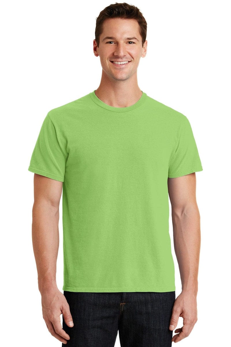 Port & Company Beach Wash Garment-Dyed Tee. PC099, Basic Colors in 
