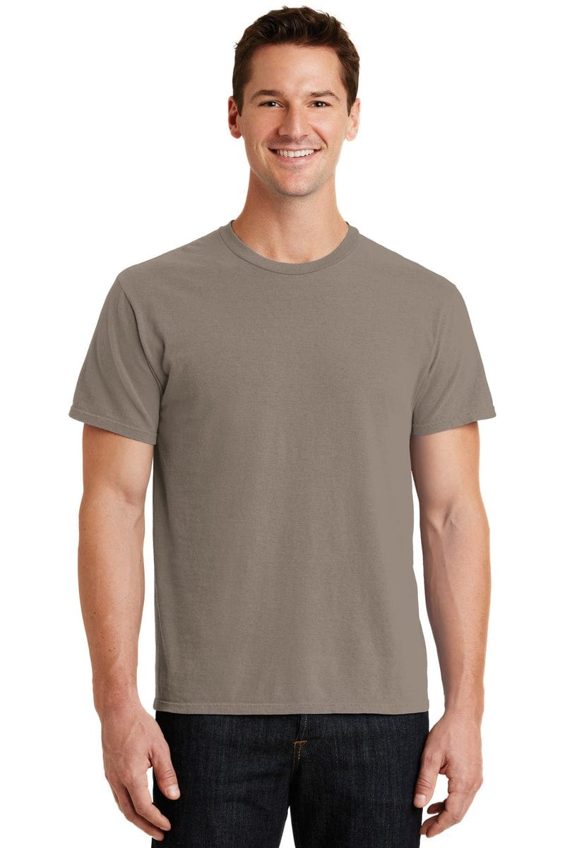 Port & Company Beach Wash Garment-Dyed Tee. PC099, Basic Colors in 